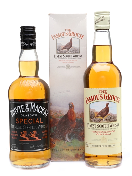 Whyte & Mackay & The Famous Grouse  2 x 70cl / 40%