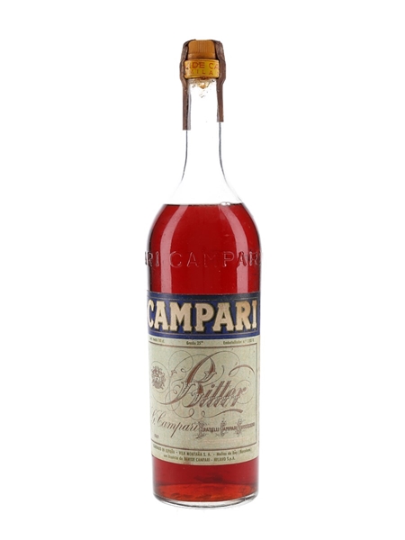 Campari Bitter Bottled 1970s 100cl / 25%