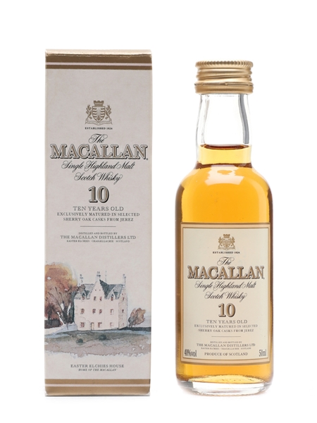 Macallan 10 Year Old Bottled 1990s 5cl / 40%