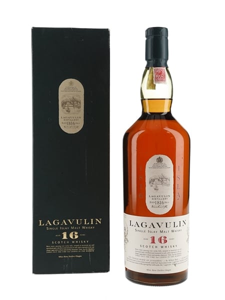 Lagavulin 16 Year Old Bottled 1980s-1990s - White Horse Distillers 100cl / 43%