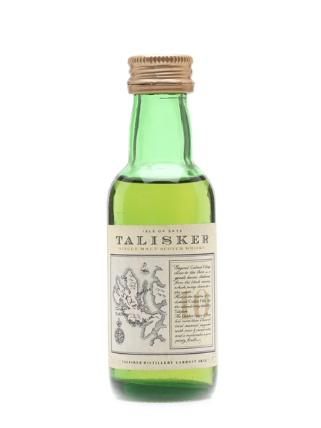 Talisker 10 Year Old Map Label 5cl / 45.8%