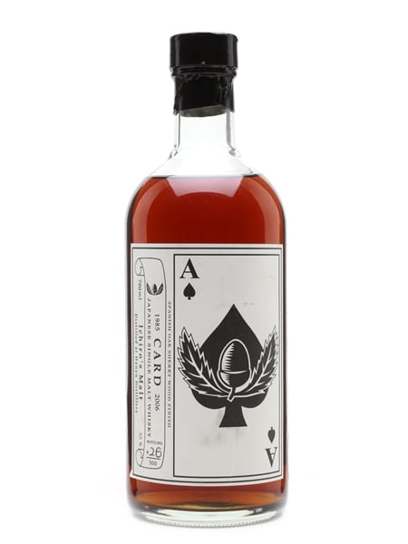 Hanyu 1985 Ichiro's Malt Ace Of Spades Card Series - Cask #9308 70cl / 55%