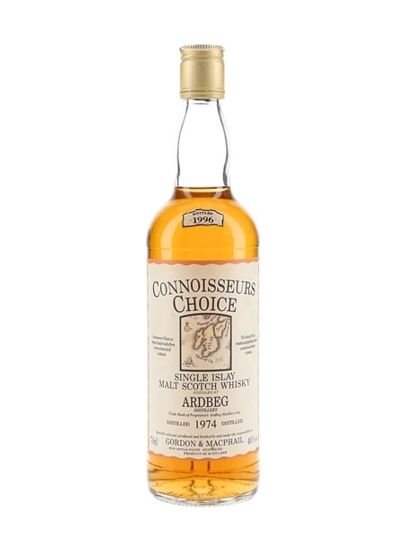 Ardbeg 1974 Connoisseurs Choice Bottled 1996 - Gordon & MacPhail 70cl / 40%