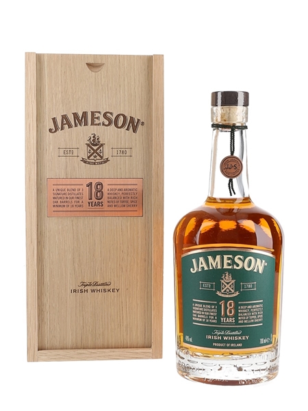 Jameson 18 Year Old  70cl / 40%