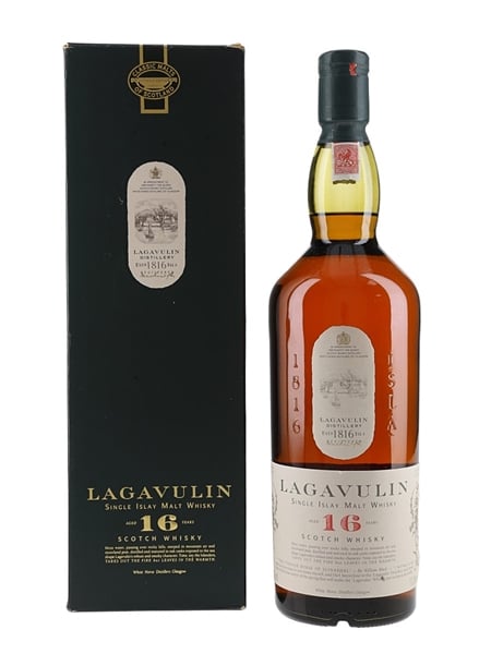 Lagavulin 16 Year Old Bottled 1990s - White Horse Distillers 100cl / 43%