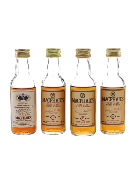 Macphail's Collection  4 x 5cl