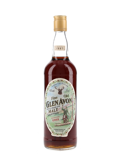 Glen Avon 1961 Bottled 1997 - Gordon & MacPhail 70cl / 40%