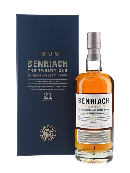 Benriach 21 Year Old Four Cask Matured Bottled 2023 70cl / 46%