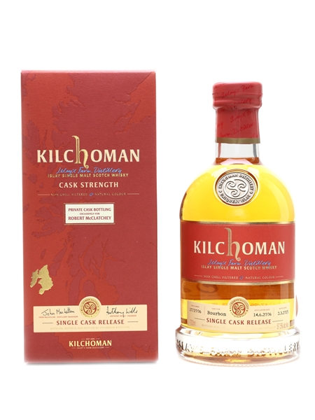 Kilchoman 2006 8 Year Old - Private Cask Bottling 70cl / 57.5%