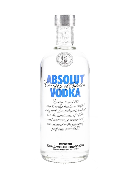 Absolut Vodka  50cl / 40%