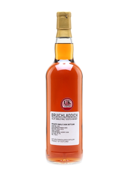 Bruichladdich 2005 Private Bottling 9 Year Old - Sherry Cask 70cl / 64.7%