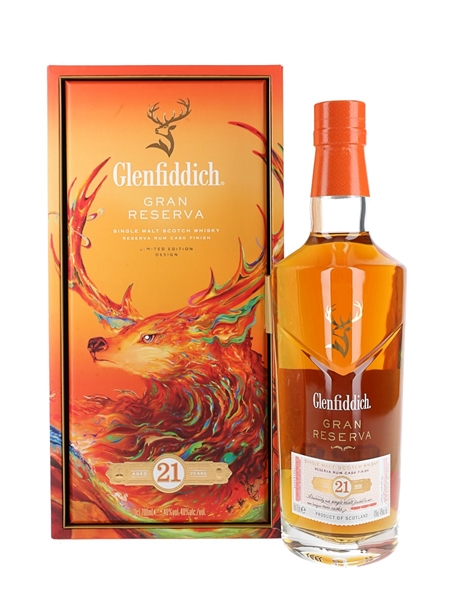 Glenfiddich 21 Year Old Gran Reserva Chinese New Year 2025 Limited Edition 70cl / 40%