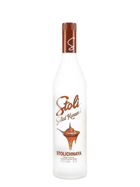 Stoli Salted Karamel Flavoured Premium Vodka  70cl / 37.5%