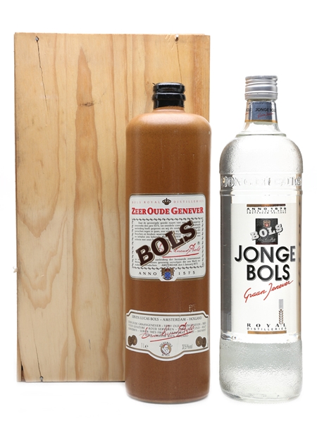 Bols Genever Set Jonge & Zeer Oude 2 x 100cl