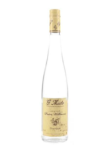 G Miclo Eau De Vie De Poire Williams  70cl / 43%