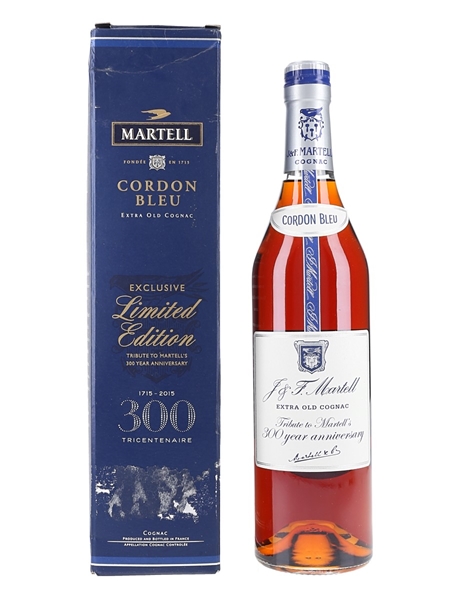 Martell Cordon Bleu Extra Old Cognac 300 Year Anniversary Limited Edition 70cl / 40%