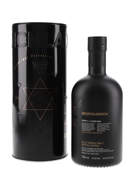 Bruichladdich Black Art 24 Year Old Bottled 2023 - Edition 11.1 70cl / 44.2%