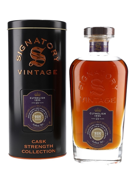 Clynelish 1995 23 Year Old Bottled 2019 - The Whisky Exchange 20th Anniversary 70cl / 55.4%