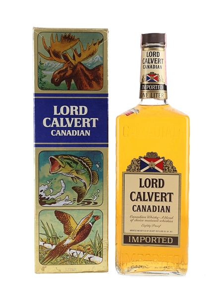 Canadian Lord Calvert Bottled 1980s 100cl / 40%