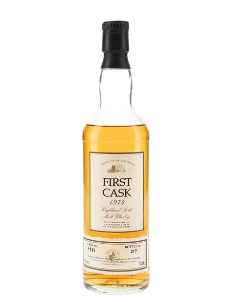 Highland Park 1974 20 Year Old Cask 4331 First Cask 70cl / 46%