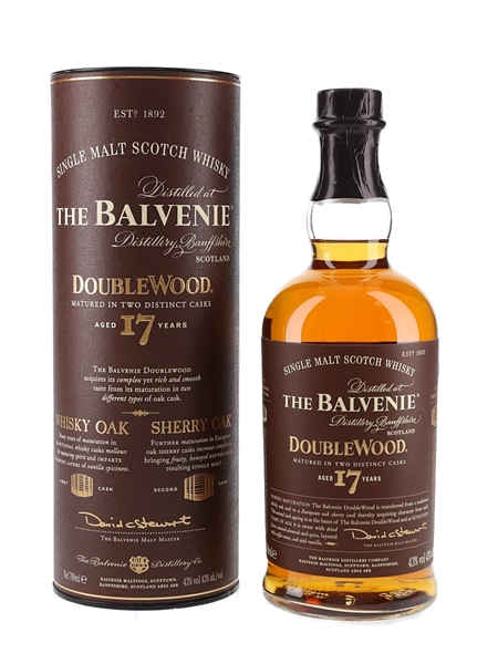 Balvenie 17 Year Old DoubleWood  70cl / 43%