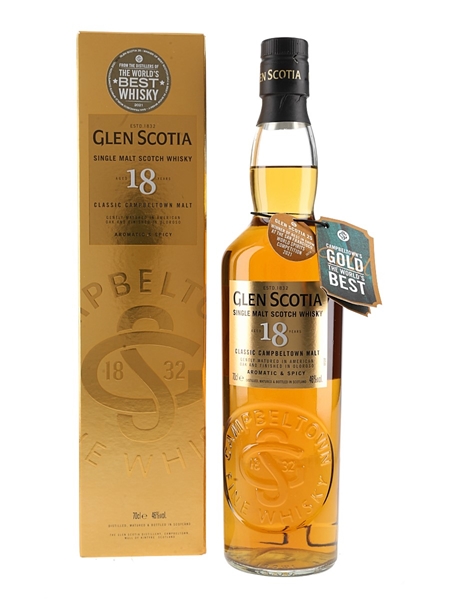 Glen Scotia 18 Year Old  70cl / 46%