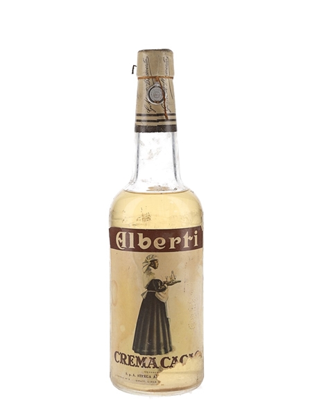 Alberti Crema Cacao Bottled 1950s 75cl