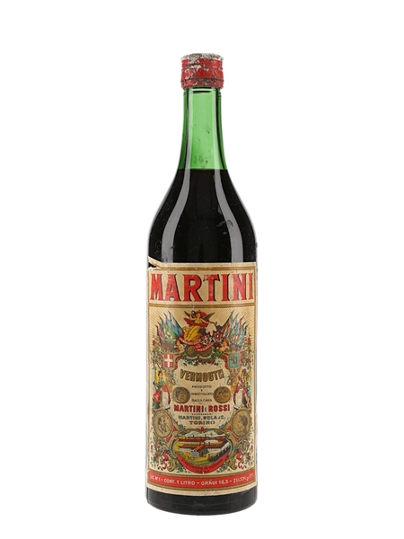 Martini Rosso Vermouth Bottled 1960s 100cl / 16.5%