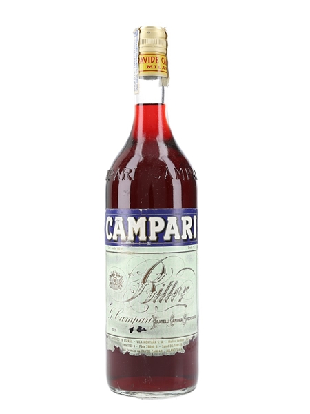 Campari Bitter Bottled 1970s - Spain 100cl / 25%