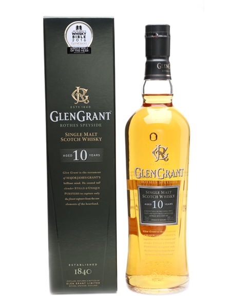 Glen Grant 10 Year Old  70cl / 40%