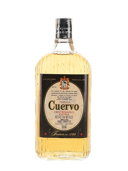 Tequila Cuervo Centenario Extra Bottled 1970s 75cl / 45%