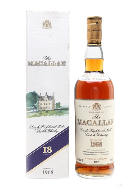 Macallan 1968 18 Year Old - Jumac 75cl / 43%