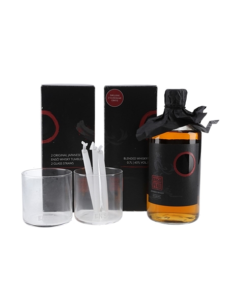 Enso Blended Whisky With Branded Glasses 70cl / 40%