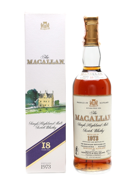 Macallan 1973 18 Year Old - Giovinetti 70cl / 43%