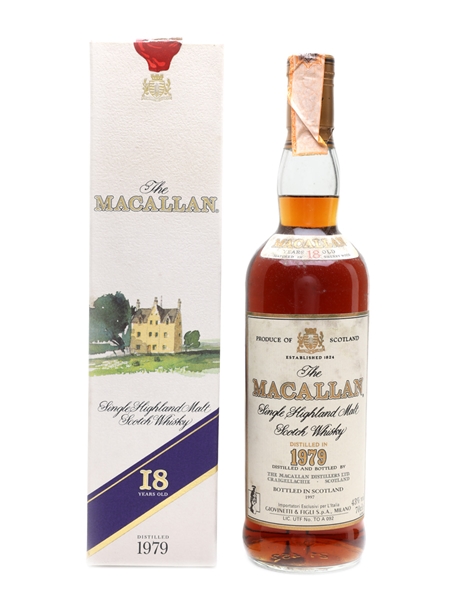 Macallan 1979 18 Year Old - Giovinetti 70cl / 43%