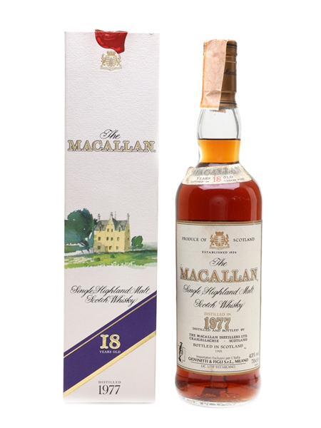 Macallan 1977 18 Year Old - Giovinetti 70cl / 43%