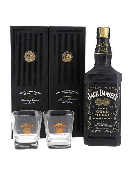 Jack Daniel's Double Gold Medal Glass Pack 100cl / 40%