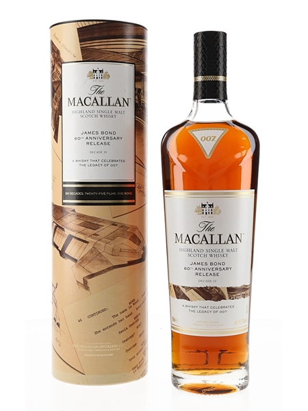 Macallan James Bond 60th Anniversary, Decade IV 70cl / 43.7%