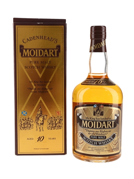 Cadenhead's Moidart 10 Year Old  70cl / 46%