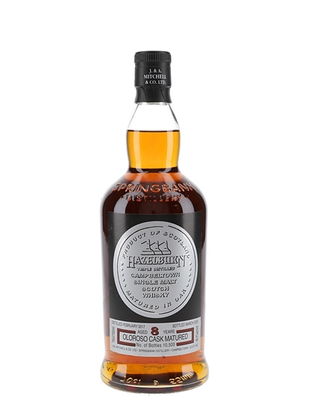 Hazelburn 2017 8 Year Old Bottled 2025 - Oloroso Cask Matured 70cl / 48.2%