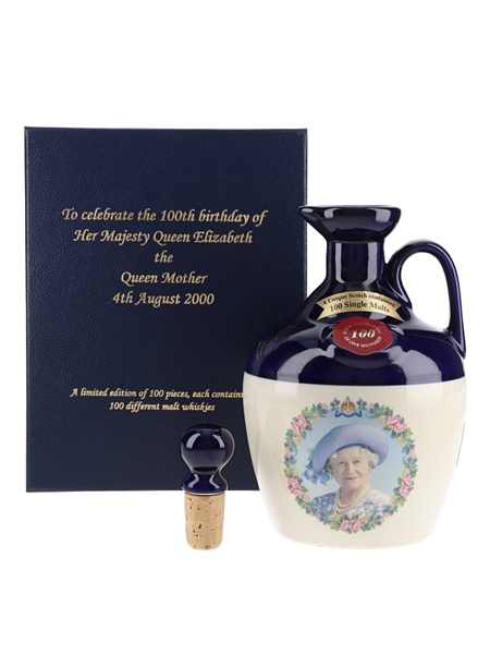 Rutherford's Blended Malt Scotch Whisky 100th Birthday Of The Queen Mother 70cl / 40%