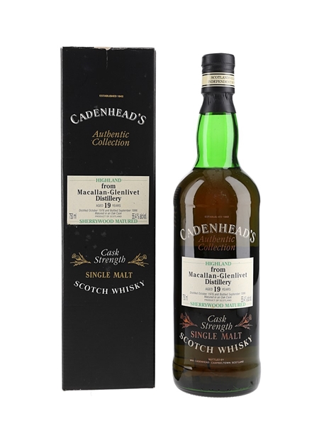 Cadenhead's Strathisla-Glenlivet 19年 Cadenhead | Dramming UK