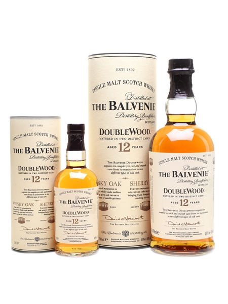 Balvenie Doublewood 12 Year Old  70cl & 20cl / 40%