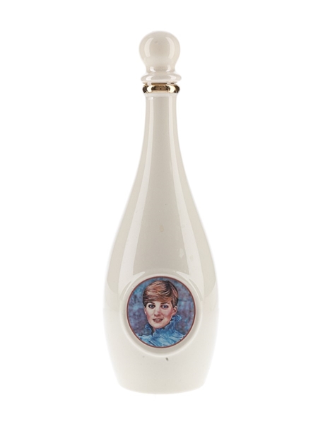 Rutherford's Ceramic Decanter Montrose Pottery - Princess Diana 50cl / 40%
