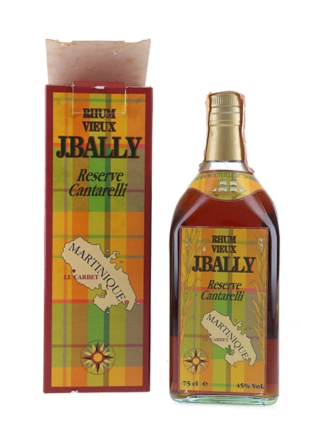 J Bally 1970 Rhum Agricole Reserve Cantarelli Bottled 1991 - Velier 75cl / 45%