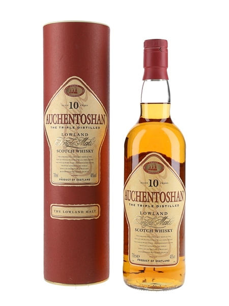 Auchentoshan 10 Year Old Bottled 1990s 70cl / 40%