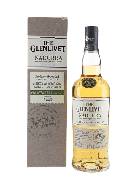 Glenlivet Nadurra First Fill Selection Bottled 2014 - Batch FF0714 70cl / 63.1%