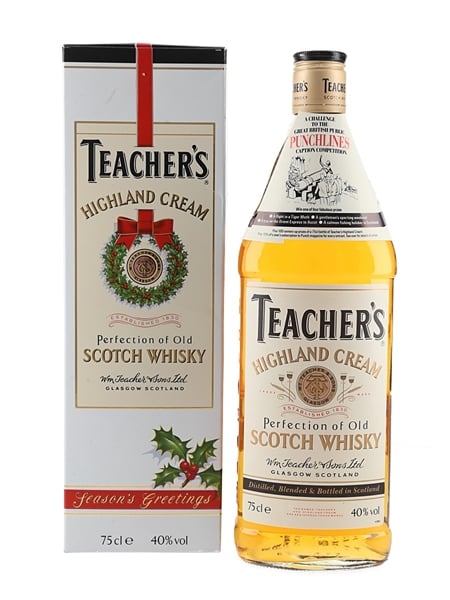 Teacher's Highland Cream Bottled 1980s 75cl / 40%