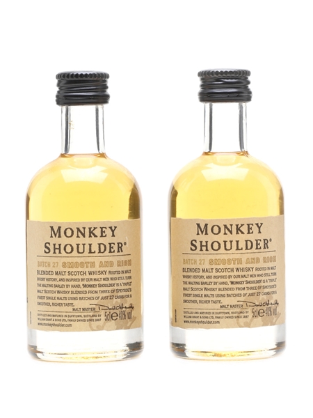 Monkey Shoulder  2 x 5cl