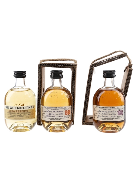 Glenrothes 1985, 1984 & Alba Reserve  3 x 10cl